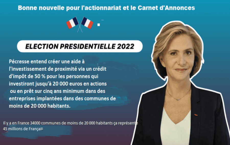 Élections présidentielles 2022 : Pécresse veut relancer le capitalisme populaire