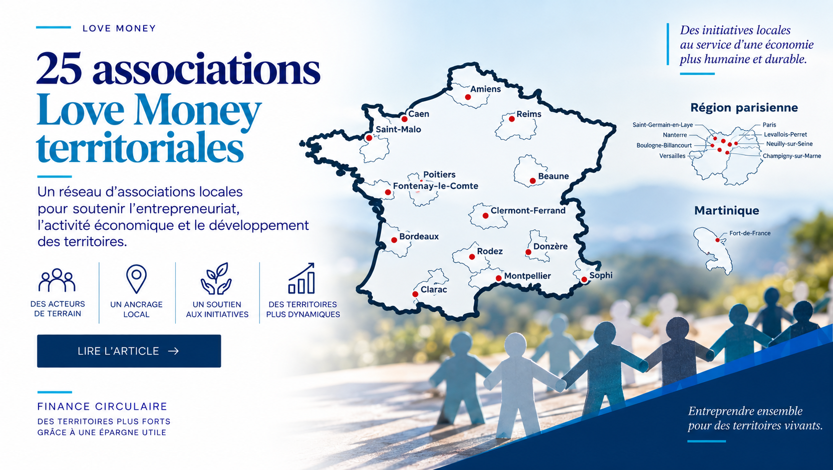 Liste des associations Love Money
