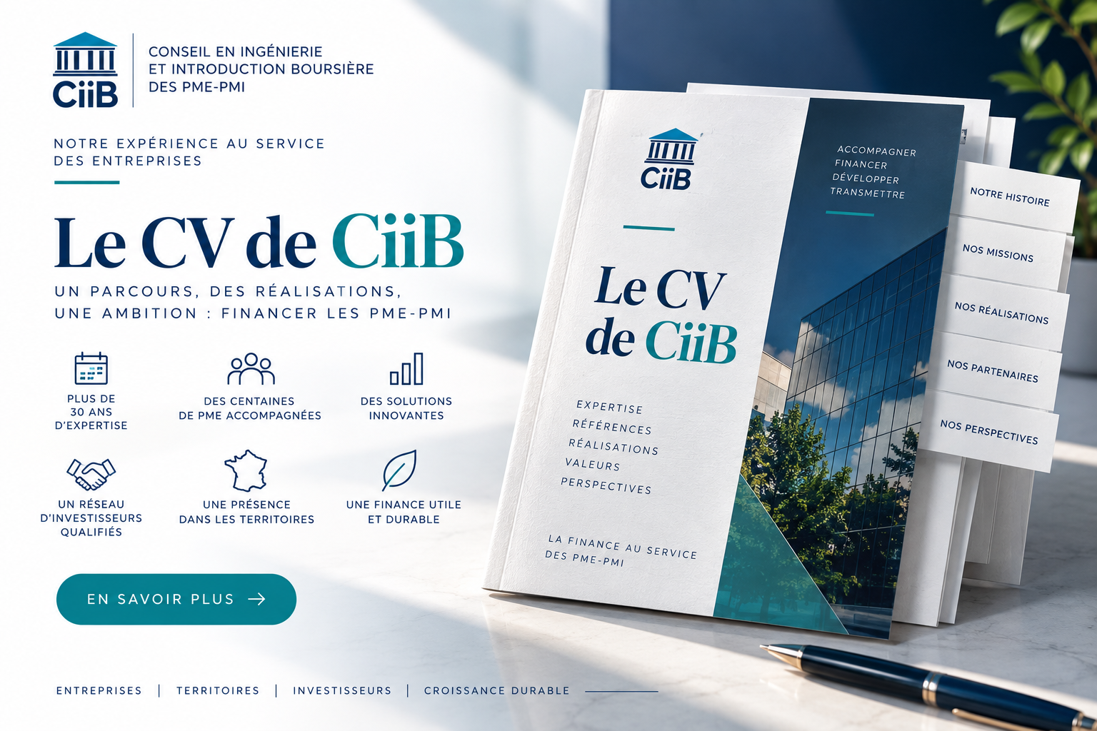 Qui sommes-nous ? le CV de CiiB
