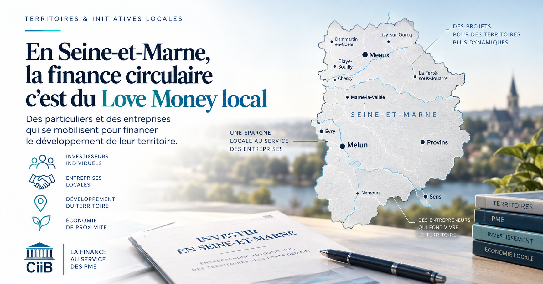 En Seine-et-Marne, la finance circulaire, c'est du love money local