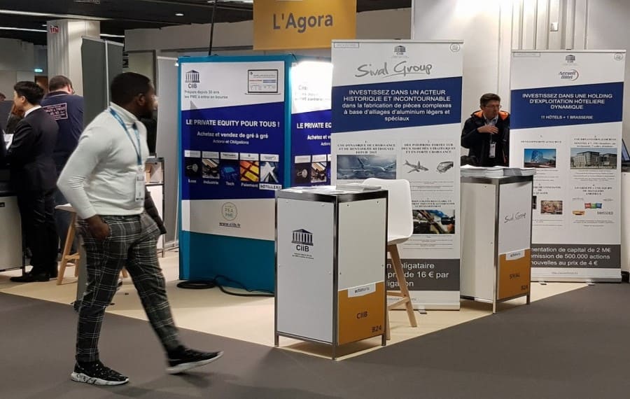 CiiB a présenté cinq entreprises au salon Actionaria