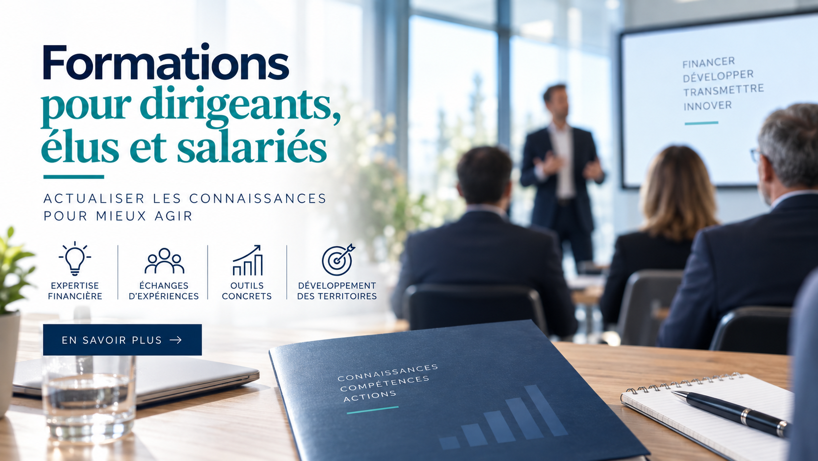Formations pour dirigeants, élus et salariés