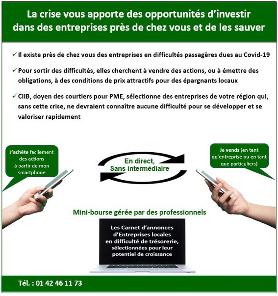 La crise apporte des opportunités d’investissement pour les ménages
