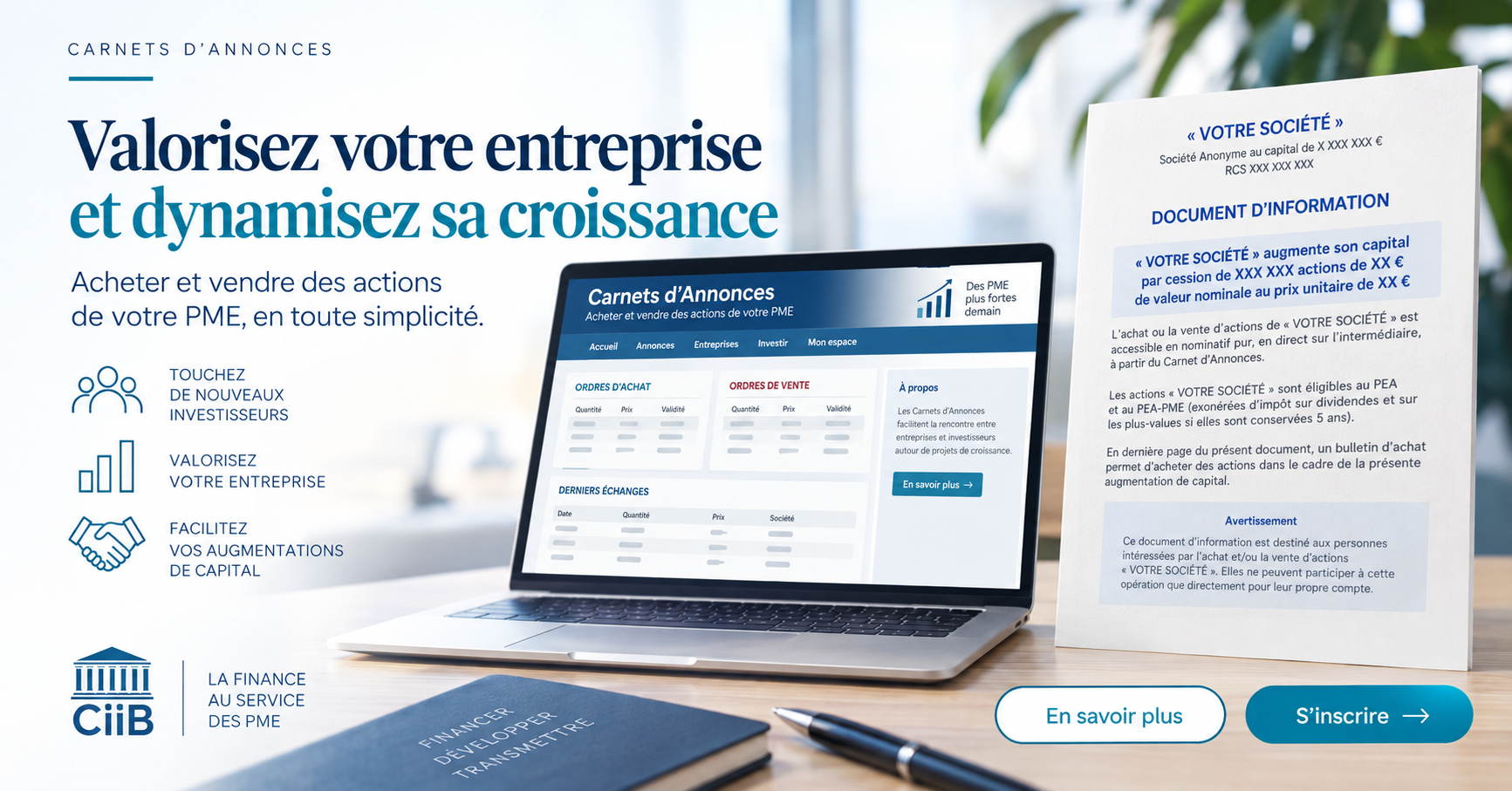 Valorisez votre entreprise et dynamisez sa croissance avec les Carnets d’Annonces